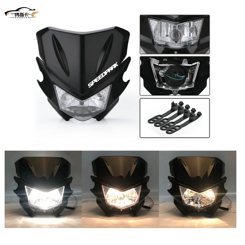 Universal Motorcycle Headlight Headlamp Fairing For KAWASAKI YAMAHA SUZUKI HONDA KTM Dirt Bike
Universal Motorcycle Headlight Headlamp Fairing For KAWASAKI YAMAHA SUZUKI HONDA KTM Dirt Bike