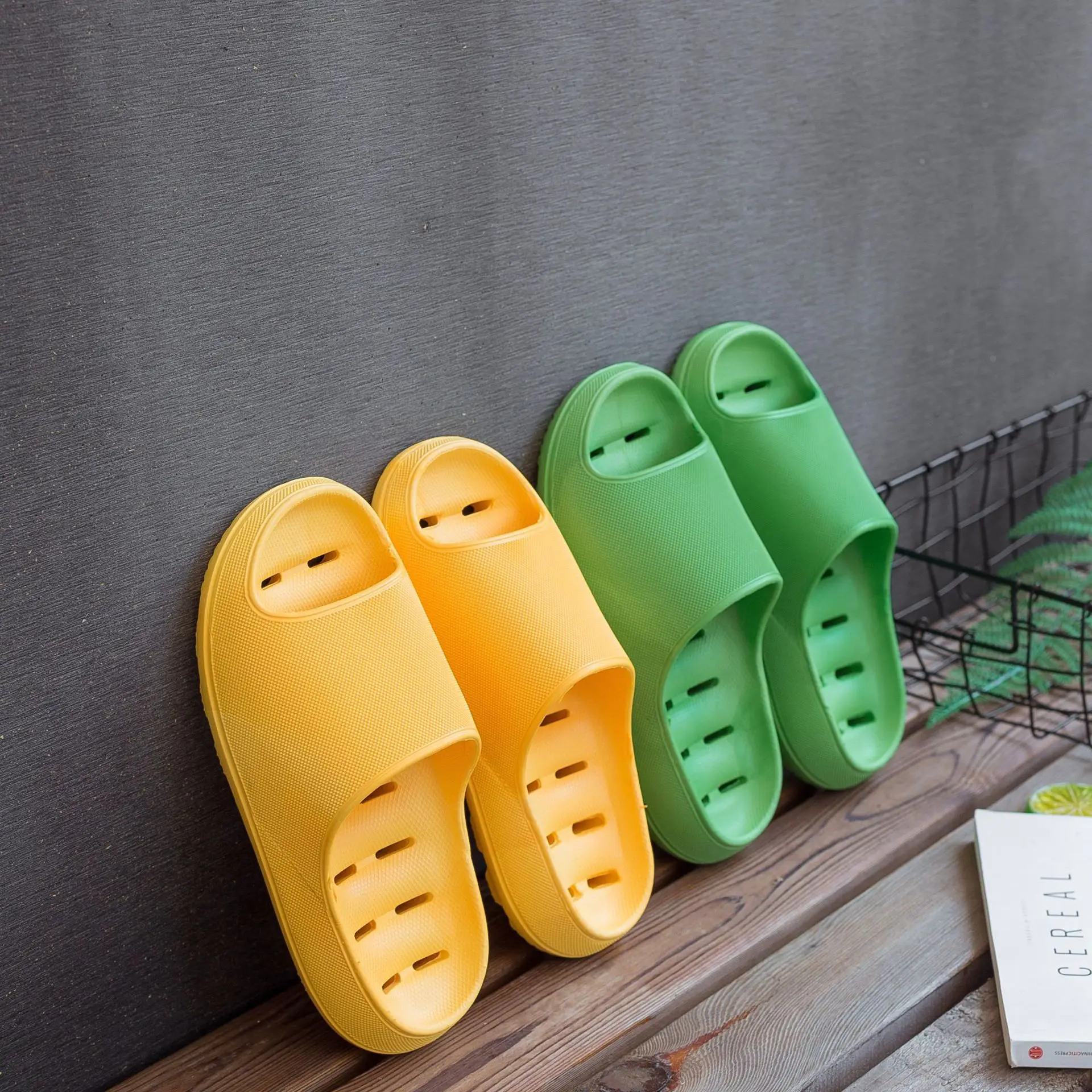 EVA Home Slippers Men Bathroom Shoes Hole Leaking Sandals Indoor Shower Women Slipper Anti-Slip Summer Slides
EVA Home Slippers Men Bathroom Shoes Hole Leaking Sandals Indoor Shower Women Slipper Anti-Slip Summer Slides