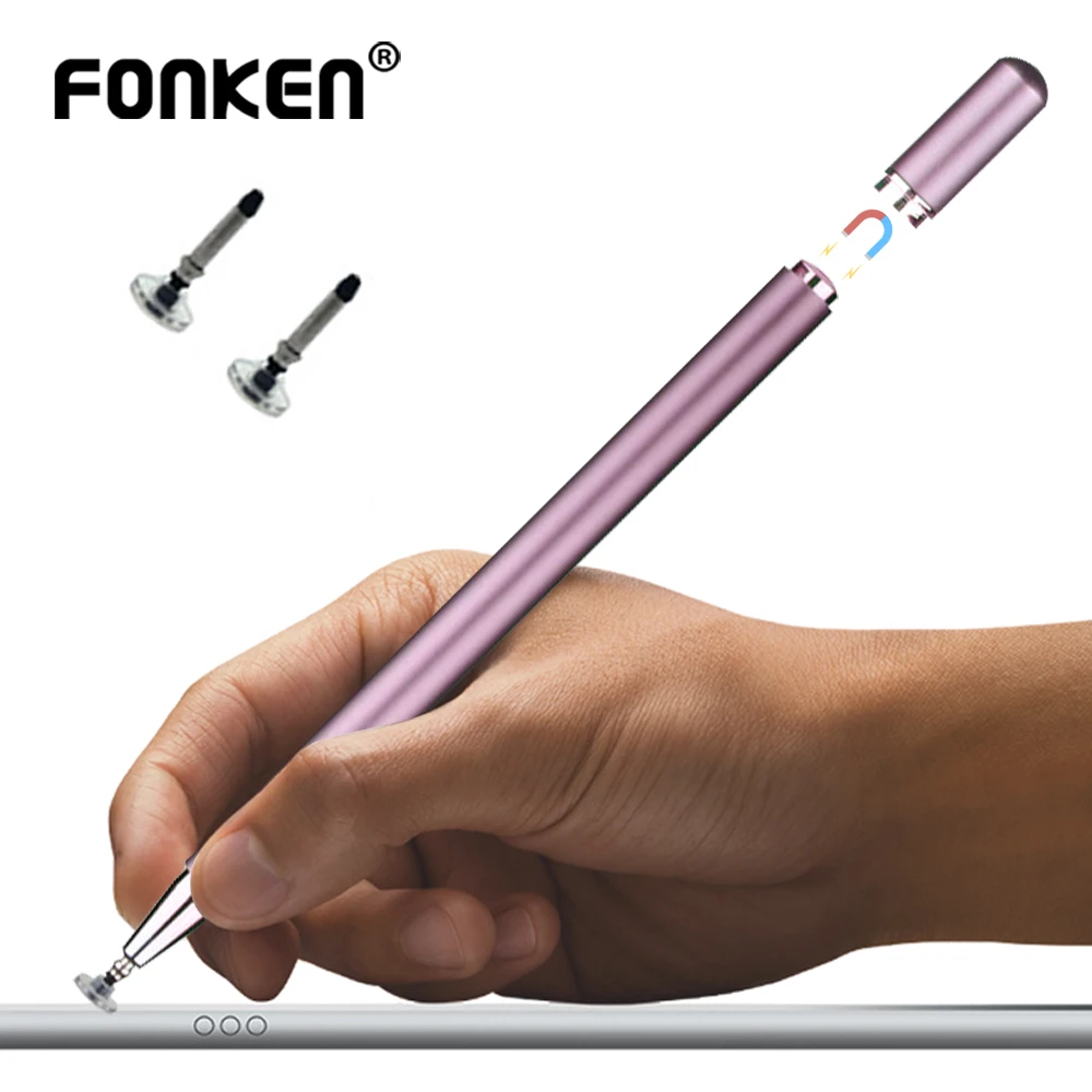 Стилус FONKEN для планшета, сенсорный экран, ручка для рисования смартфона с проводящей сенсорной присоской
Стилус FONKEN для планшета, сенсорный экран, ручка для рисования смартфона с проводящей сенсорной присоской