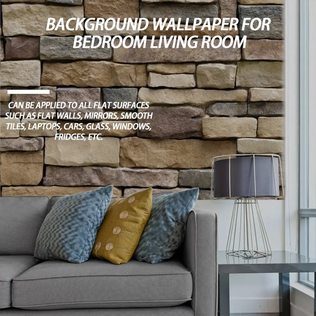 OUTAD 3D Wallpaper living room Wall Stickers PE Foam Brick Pattern Waterproof Self Adhesive Home Decor For Kids Bedroom Stickers
OUTAD 3D Wallpaper living room Wall Stickers PE Foam Brick Pattern Waterproof Self Adhesive Home Decor For Kids Bedroom Stickers