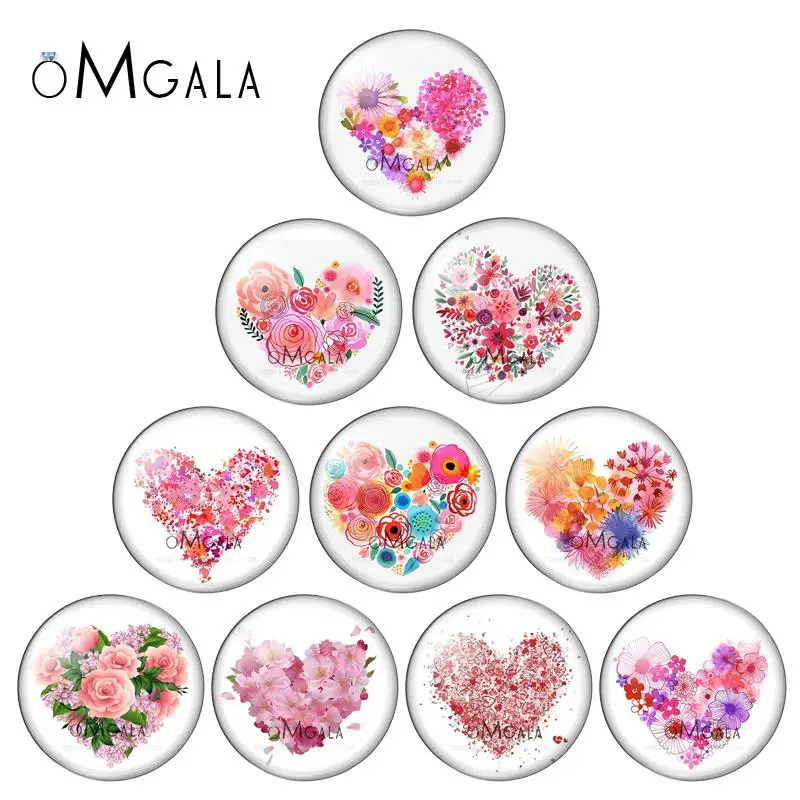 Beauty Heart Rose Flower Pattern 10pcs 12mm/14mm/16mm/18mm/20mm/25mm Round photo glass cabochon demo flat back Making findings
Beauty Heart Rose Flower Pattern 10pcs 12mm/14mm/16mm/18mm/20mm/25mm Round photo glass cabochon demo flat back Making findings
