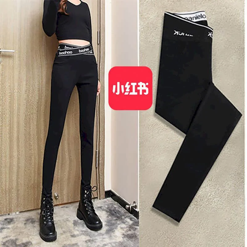 Leggings women's outer wear autumn winter high waist stretch tight black pants new summer sport black feet pencil magic trousers
Leggings women's outer wear autumn winter high waist stretch tight black pants new summer sport black feet pencil magic trousers