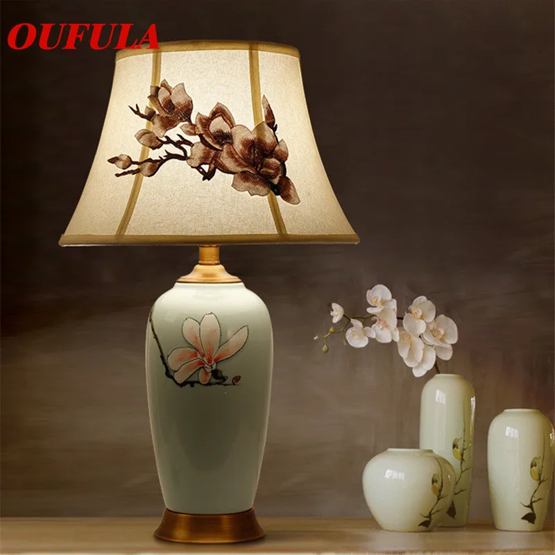 AOSONG Ceramic Table Lamps Desk Lights Luxury Modern Contemporary Fabric for Foyer Living Room Office Creative Bed Room Hotel
AOSONG Ceramic Table Lamps Desk Lights Luxury Modern Contemporary Fabric for Foyer Living Room Office Creative Bed Room Hotel