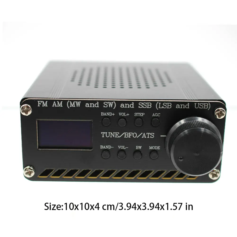 Radio Receiver Full Band Receiver Si4732 FM AM SSB Radio Receiver Scanner Portable Handheld Recorder Analyzers Measurement
Radio Receiver Full Band Receiver Si4732 FM AM SSB Radio Receiver Scanner Portable Handheld Recorder Analyzers Measurement