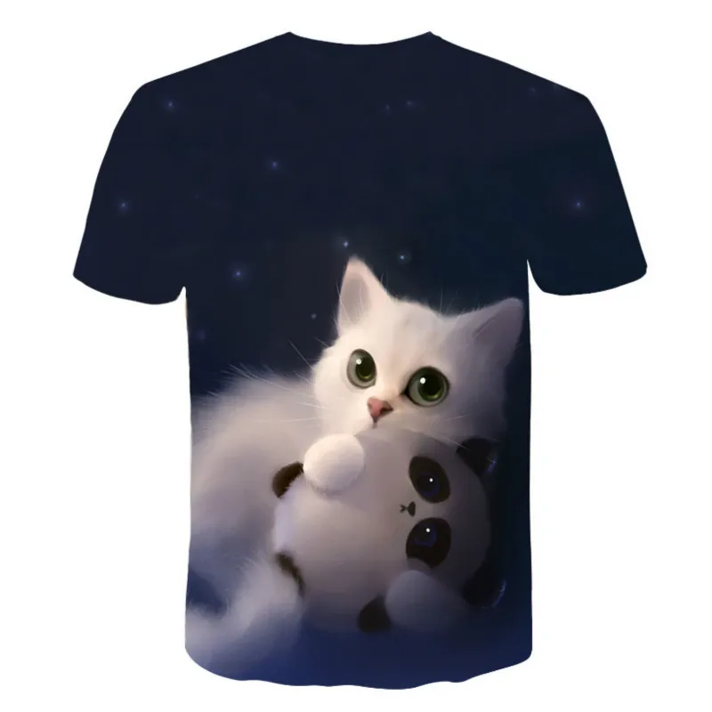 2020 Summer New Fashion Cool Animal Cat Men's T-shirt Harajuku Punk 3D Printing O-neck Short Street Top
2020 Summer New Fashion Cool Animal Cat Men's T-shirt Harajuku Punk 3D Printing O-neck Short Street Top
