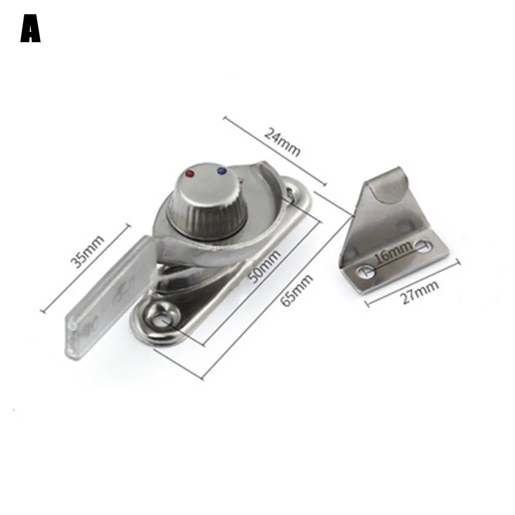 1x Stainless Steel Sliding Door Grass Lock With Insurance Buckle Double-Sided Crescent Safety Lock Window Lock Hardware
1x Stainless Steel Sliding Door Grass Lock With Insurance Buckle Double-Sided Crescent Safety Lock Window Lock Hardware