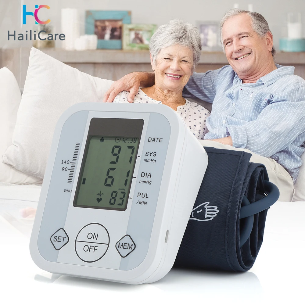 

igital Wrist Blood Pressure Monitor PulseHeart Beat Rate Meter Device Medical Equipment Tonometer BP Mini Sphygmomanometer