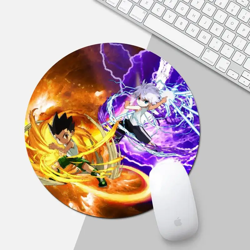 Hunter X Hunter Killua Figure Laptop Gaming Mice Mousepad Round Non-slip Cushion
Hunter X Hunter Killua Figure Laptop Gaming Mice Mousepad Round Non-slip Cushion