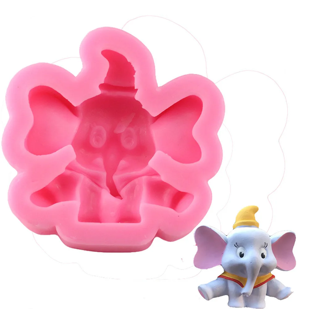 3D Дамбо, милый слон, мыло, свеча, форма для шоколада, конфет, кекс, инструменты для украшения тортов из мастики
3D Дамбо, милый слон, мыло, свеча, форма для шоколада, конфет, кекс, инструменты для украшения тортов из мастики