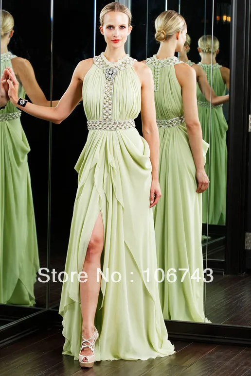 free shipping 2016 new fashion bride vestido robe de soiree slit style crystal Formal Elegant long party gown Graduation Dresses
free shipping 2016 new fashion bride vestido robe de soiree slit style crystal Formal Elegant long party gown Graduation Dresses