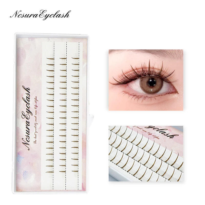 Fairy Shape Eyelash Extension 0.07 J B C D Professional Makeup Individual Cluster Natural Fluffy Caramel Colour False Eyelash
Fairy Shape Eyelash Extension 0.07 J B C D Professional Makeup Individual Cluster Natural Fluffy Caramel Colour False Eyelash