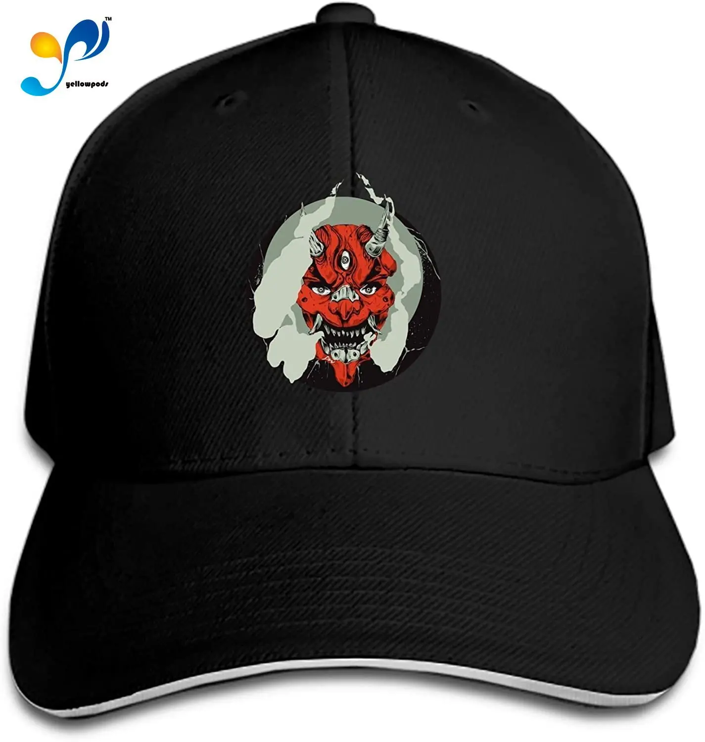 Customized Unisex Trucker Baseball Cap Adjustable Oni Samurai Peaked Sandwich Hat 
Customized Unisex Trucker Baseball Cap Adjustable Oni Samurai Peaked Sandwich Hat