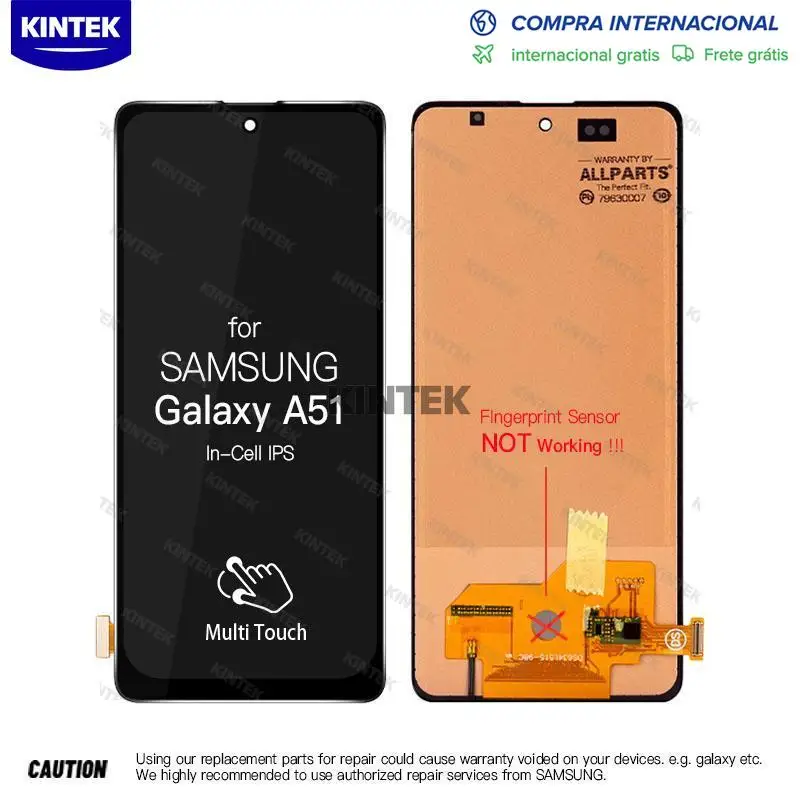 

6.5 inch A+ OEM Incell IPS Display For SAMSUNG Galaxy A51 LCD Touch Screen Digitizer Replacement A515 A515F A515F/DS A515FD