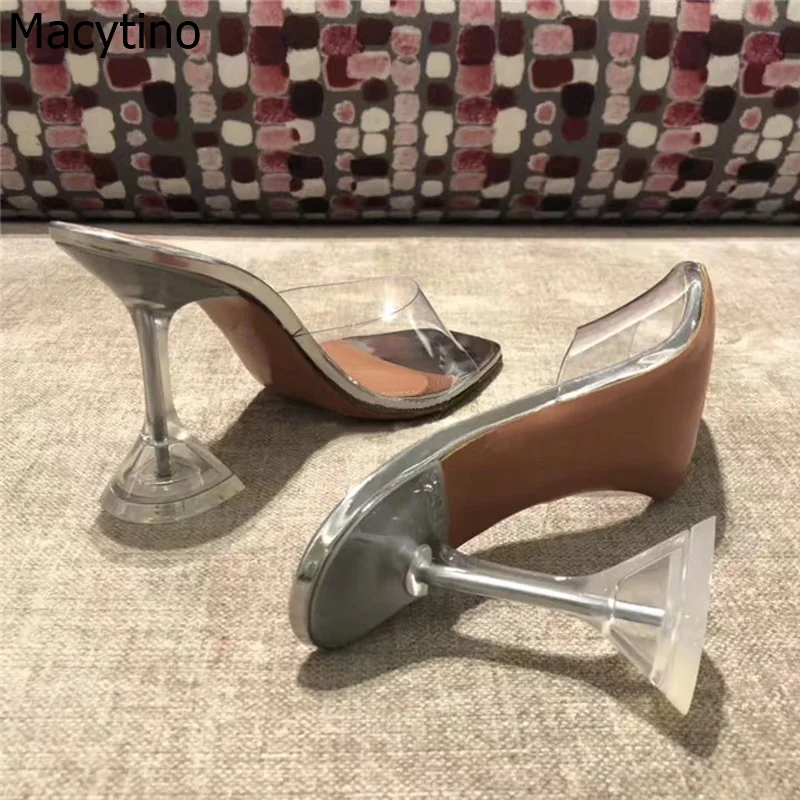 Summer Sexy Slippers PVC Transparent High Heels Clear Heel Party Slippers Flip Flops Shoes Yellow Women Sandals Size 35-42
Summer Sexy Slippers PVC Transparent High Heels Clear Heel Party Slippers Flip Flops Shoes Yellow Women Sandals Size 35-42