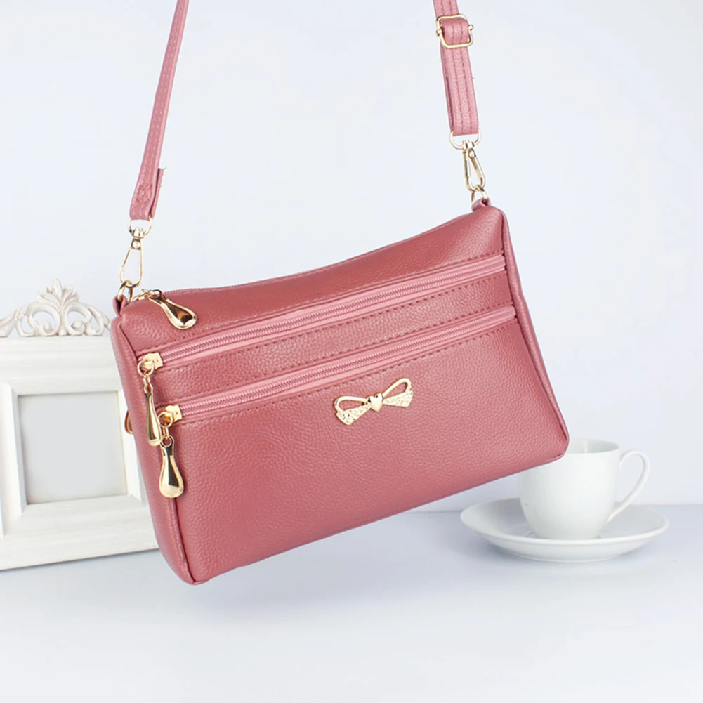 Elegant Women Solid Color Crossbody 2021 Multi-Pockets Litchi Pattern Shoulder Bags Zipper Purse Mobile Phone Pouch sac femme
Elegant Women Solid Color Crossbody 2021 Multi-Pockets Litchi Pattern Shoulder Bags Zipper Purse Mobile Phone Pouch sac femme