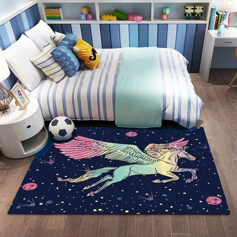 KC Crystal Velvet 3D Children's Bedroom Crawling Carpet Household Cartoon Carpet Carpets For Bed Room Room Decoration Teenager 
KC Crystal Velvet 3D Children's Bedroom Crawling Carpet Household Cartoon Carpet Carpets For Bed Room Room Decoration Teenager