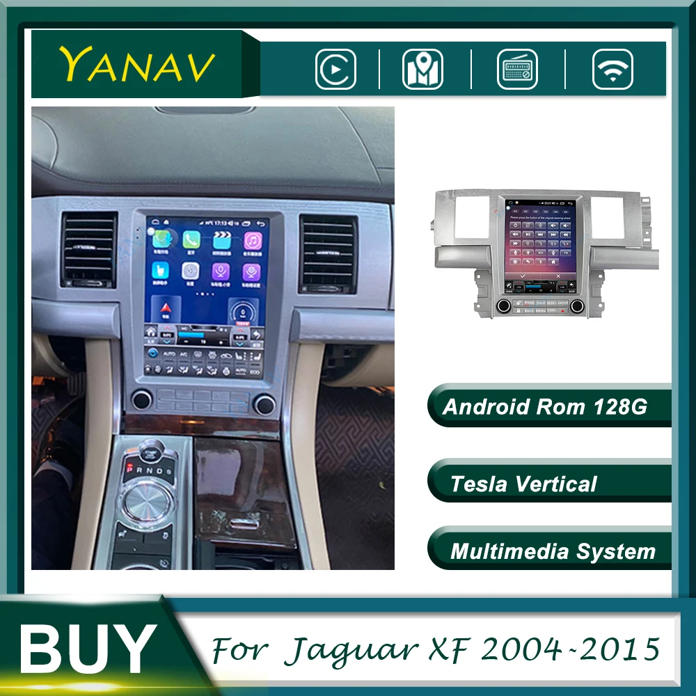 Автомагнитола 2 Din для Jaguar XF 2004-2015, GPS-навигация, стереоприемник, видео, мультимедиа, mp3-плеер с вертикальным экраном
Автомагнитола 2 Din для Jaguar XF 2004-2015, GPS-навигация, стереоприемник, видео, мультимедиа, mp3-плеер с вертикальным экраном