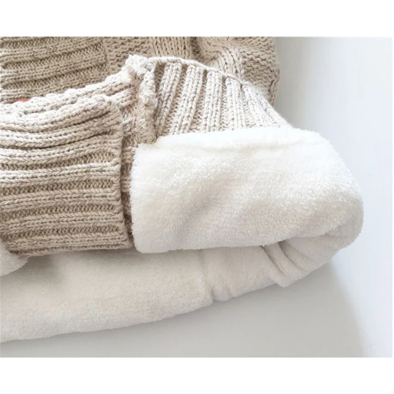 Children Sweaters Winter 2020 Knitted Toddler Coat Boys Pollover Thicken Cotton Warm Baby Sweater Infant Tops 1-5 Year
Children Sweaters Winter 2020 Knitted Toddler Coat Boys Pollover Thicken Cotton Warm Baby Sweater Infant Tops 1-5 Year