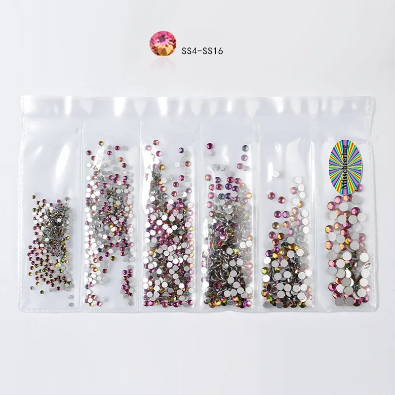 3D Nail Art Diamond Shining Rhinestones Flat Bottom Mixed Color Multi-size Multi-color Nails DIY Jewelry Nail Art Decorations 
3D Nail Art Diamond Shining Rhinestones Flat Bottom Mixed Color Multi-size Multi-color Nails DIY Jewelry Nail Art Decorations