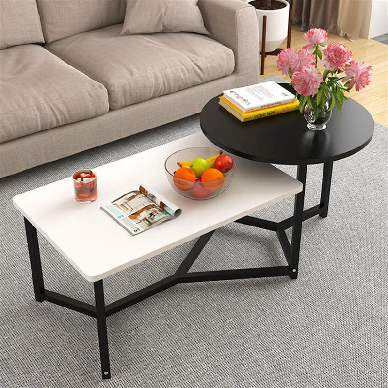Creative 2pcs Coffee Table Combination Wooden Coffee Table Desk Dinner Table Living Room Home Furniture журнальный столик
Creative 2pcs Coffee Table Combination Wooden Coffee Table Desk Dinner Table Living Room Home Furniture журнальный столик