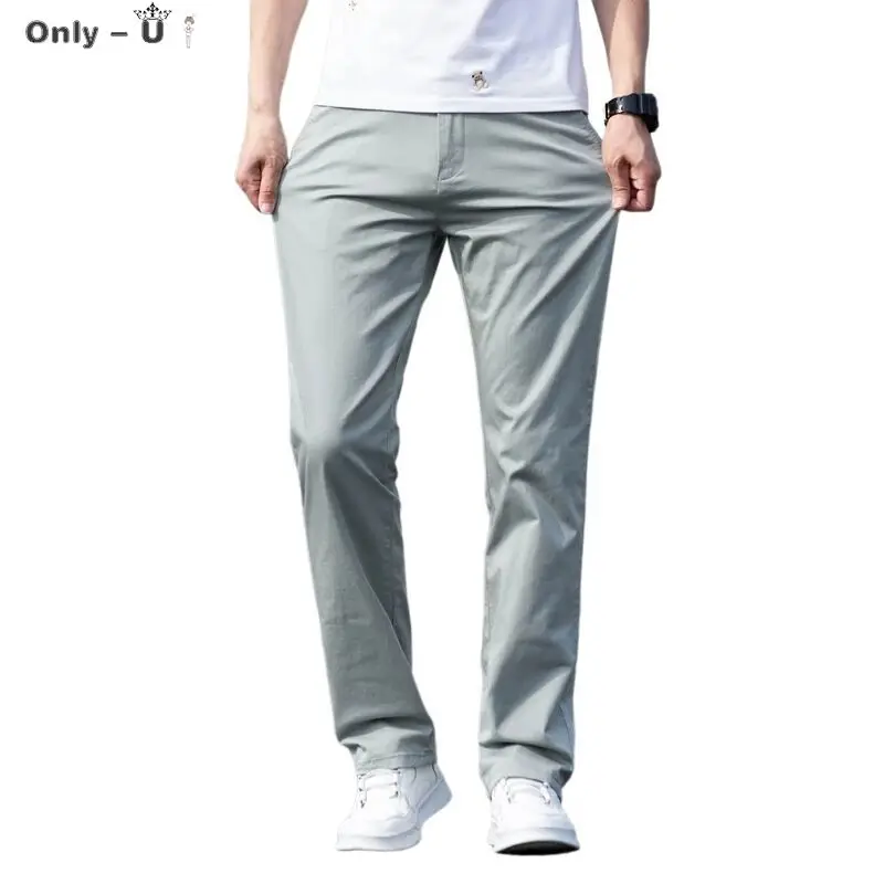 2021 spring summer lightweight straight loose solid color casual pants classic brand embroidery high quality men's trousers
2021 spring summer lightweight straight loose solid color casual pants classic brand embroidery high quality men's trousers