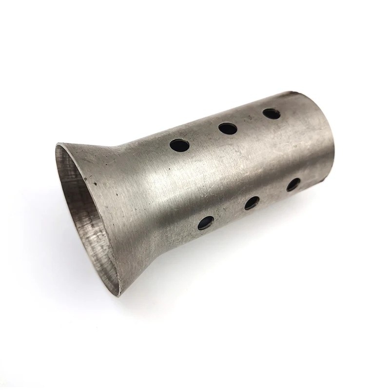 51mm Universal Motorcycle Exhaust Muffler Removable Silencer Silver Stainless Steel
51mm Universal Motorcycle Exhaust Muffler Removable Silencer Silver Stainless Steel