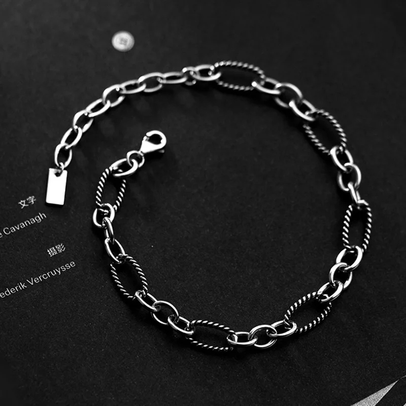 Trustdavis Real 925 Sterling Thai Silver Fashion Sweet Chain Bracelet For Women Wedding Valentine's Day Party Jewelry DS2448
Trustdavis Real 925 Sterling Thai Silver Fashion Sweet Chain Bracelet For Women Wedding Valentine's Day Party Jewelry DS2448