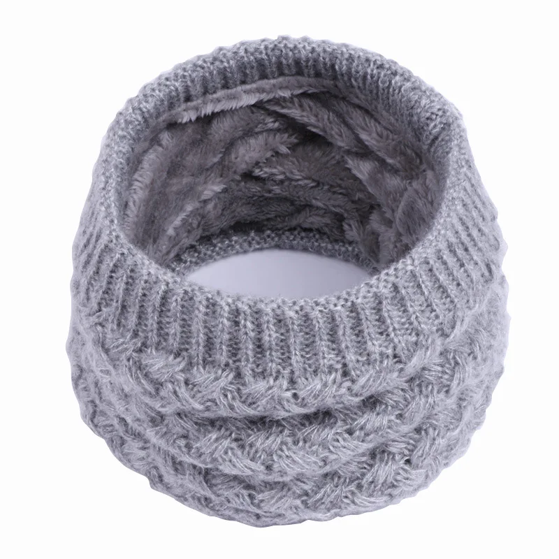 2020 Warm Winter Knitted Ring Scarf Women Men Neck Warmer Snood Scarves Plush Inside Neck Foulard Elastic Outdoor Circle Scarf
2020 Warm Winter Knitted Ring Scarf Women Men Neck Warmer Snood Scarves Plush Inside Neck Foulard Elastic Outdoor Circle Scarf