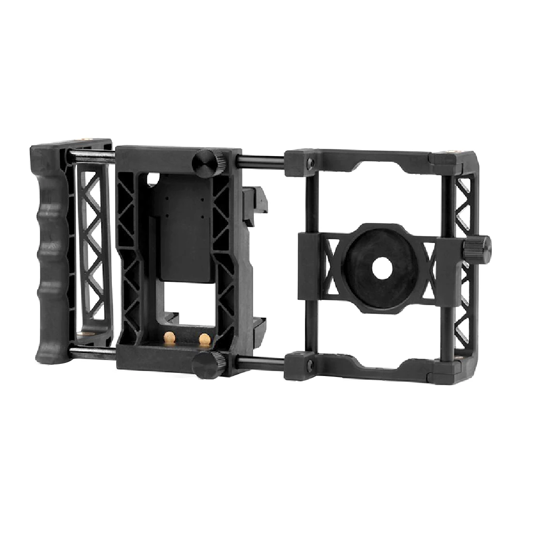 Universal Mobile Phone Cage Video Vlogging Rig for live streaming w 37mm Wide-angle/Macro Lens Handheld Smart Phone Stabilizer
Universal Mobile Phone Cage Video Vlogging Rig for live streaming w 37mm Wide-angle/Macro Lens Handheld Smart Phone Stabilizer