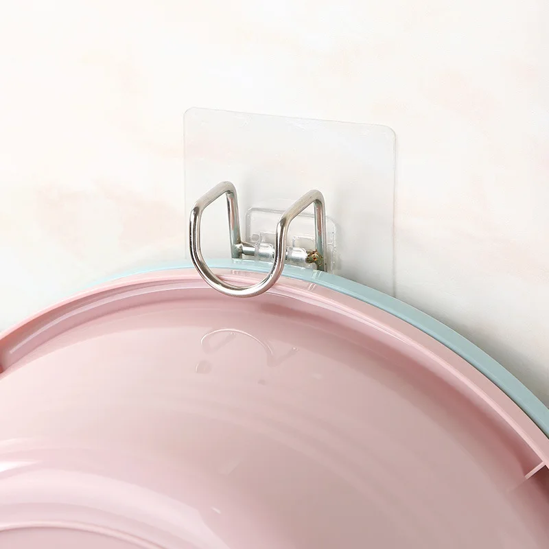 Multifunction Kitchen Bathroom Rack Basin Storage Rack Wall-Mounted Washbasin Holder Hook Bathroom Seamless Hook
Multifunction Kitchen Bathroom Rack Basin Storage Rack Wall-Mounted Washbasin Holder Hook Bathroom Seamless Hook