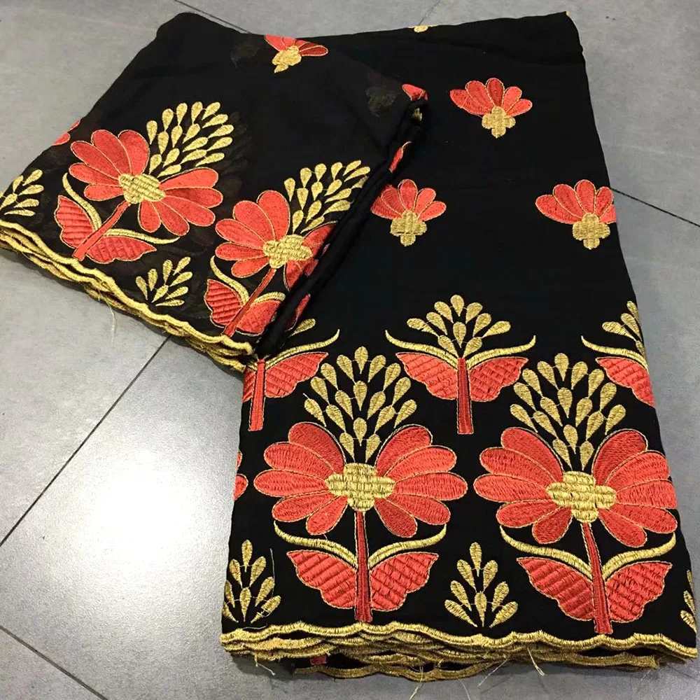New Fashion High Quality Swiss Voile Lace Fabric Black + Red African Cotton Lace Fabric 5+2yards
New Fashion High Quality Swiss Voile Lace Fabric Black + Red African Cotton Lace Fabric 5+2yards