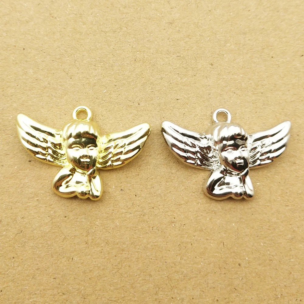 10pcs 18x26mm wing angel charm for jewelry making earring pendant bracelet necklace charms
10pcs 18x26mm wing angel charm for jewelry making earring pendant bracelet necklace charms