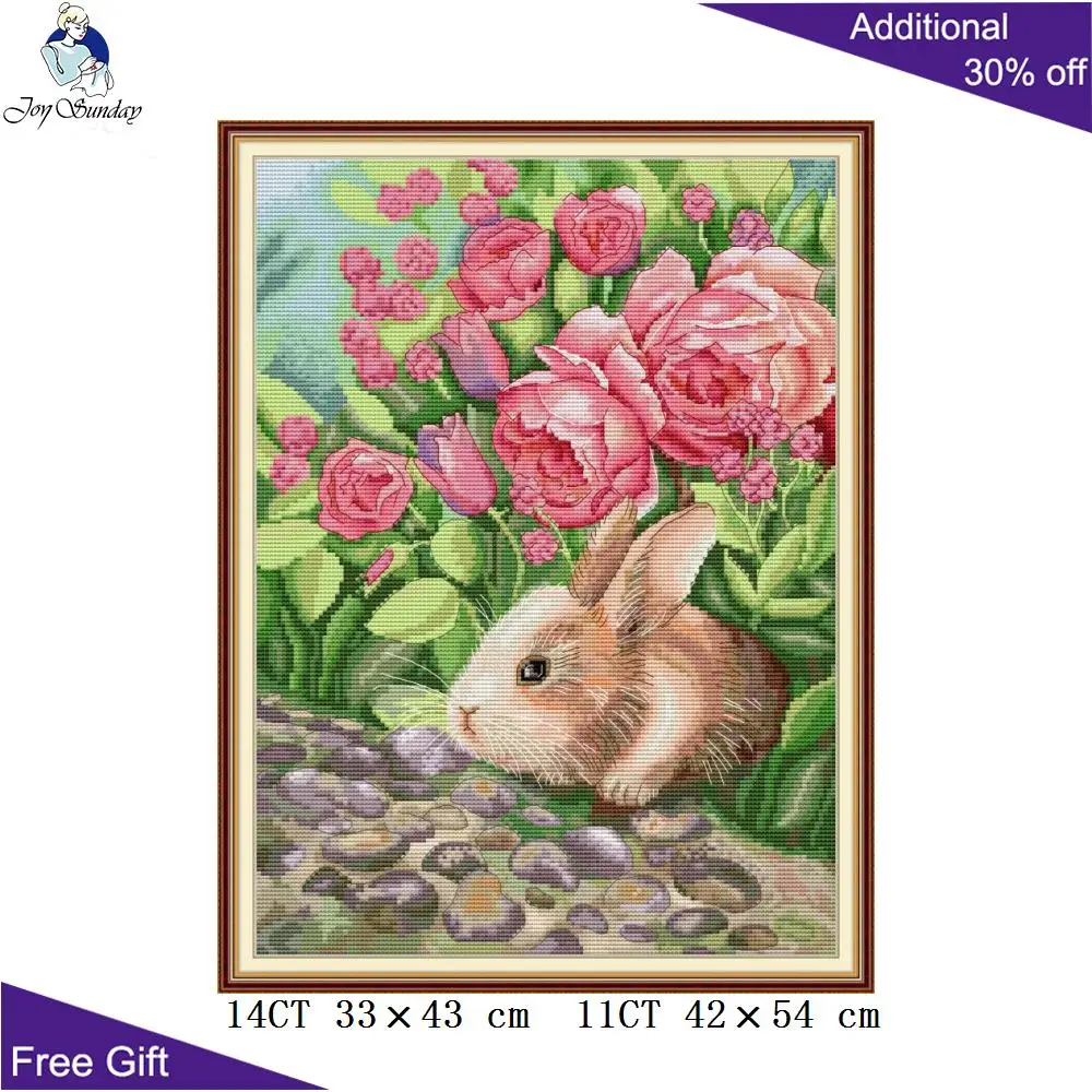 Joy Sunday кролик пахнет DA480 14CT 11CT счетные и штампованные цветы кролик домашний декор вышивка DCross Stitch наборы
Joy Sunday кролик пахнет DA480 14CT 11CT счетные и штампованные цветы кролик домашний декор вышивка DCross Stitch наборы
