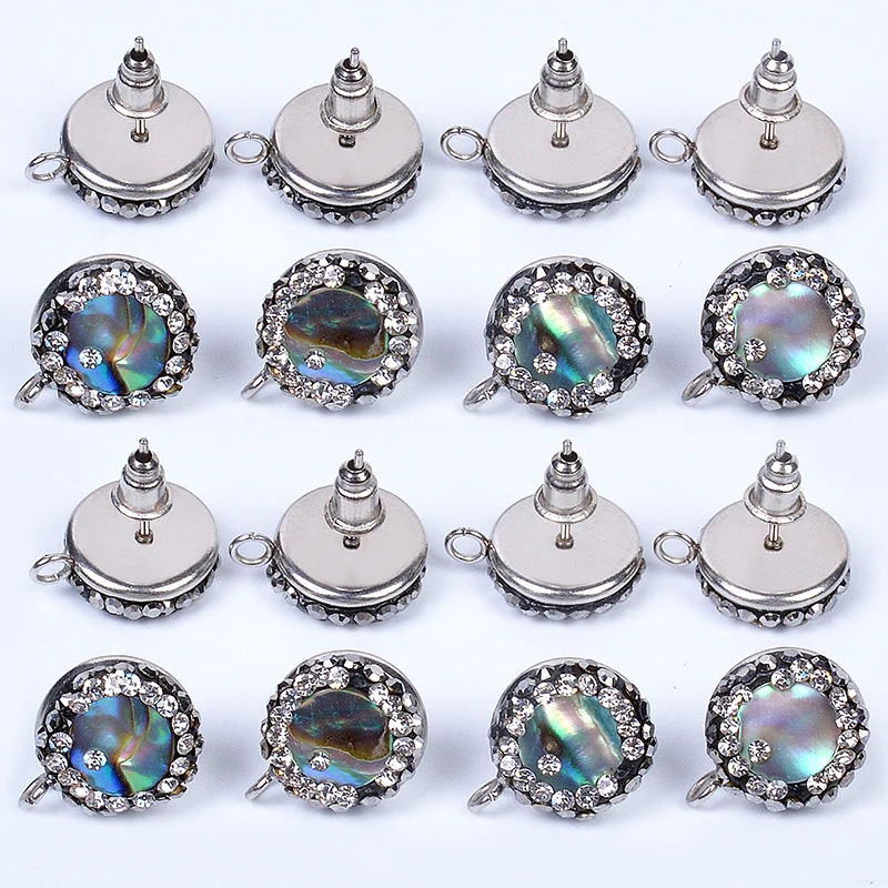 Earrings Jewelry Making Accessories Stainless Steel Crystal Metal Leaves Earrings Base Connectors Linkers 11mm 2pcs/lot
Earrings Jewelry Making Accessories Stainless Steel Crystal Metal Leaves Earrings Base Connectors Linkers 11mm 2pcs/lot