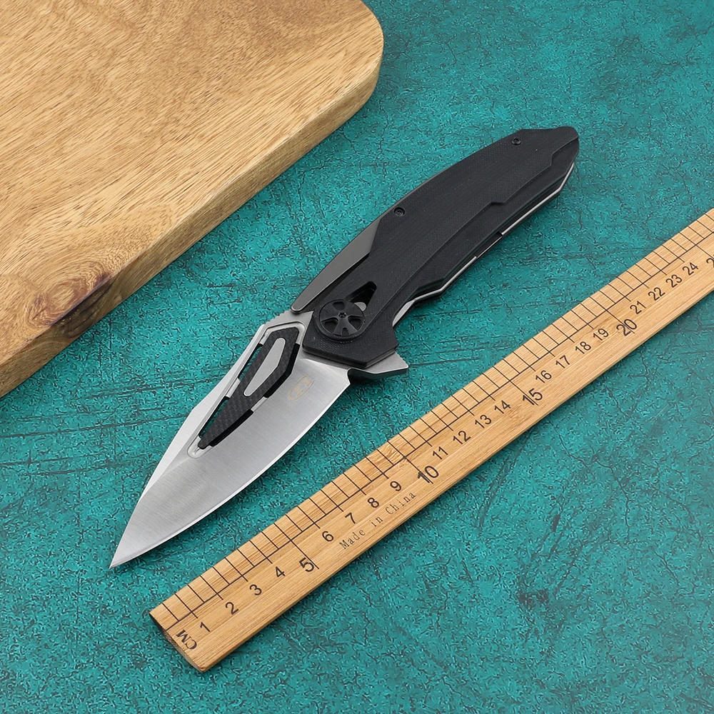 Eafengrow ZT 0999 складной нож ZT0999 D2 сталь + углеродное волокно с ЧПУ лезвие карманный