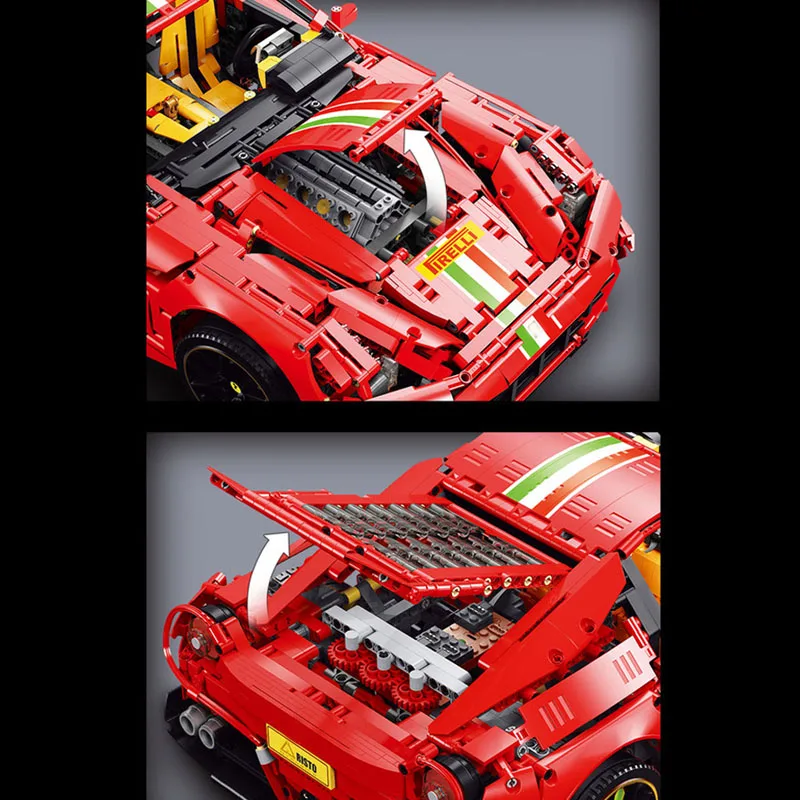 IN Stock K100 F12 Hypercar Super Racing Car Fit Moc-41271 Model Building Blocks Toy DIY Gift
IN Stock K100 F12 Hypercar Super Racing Car Fit Moc-41271 Model Building Blocks Toy DIY Gift