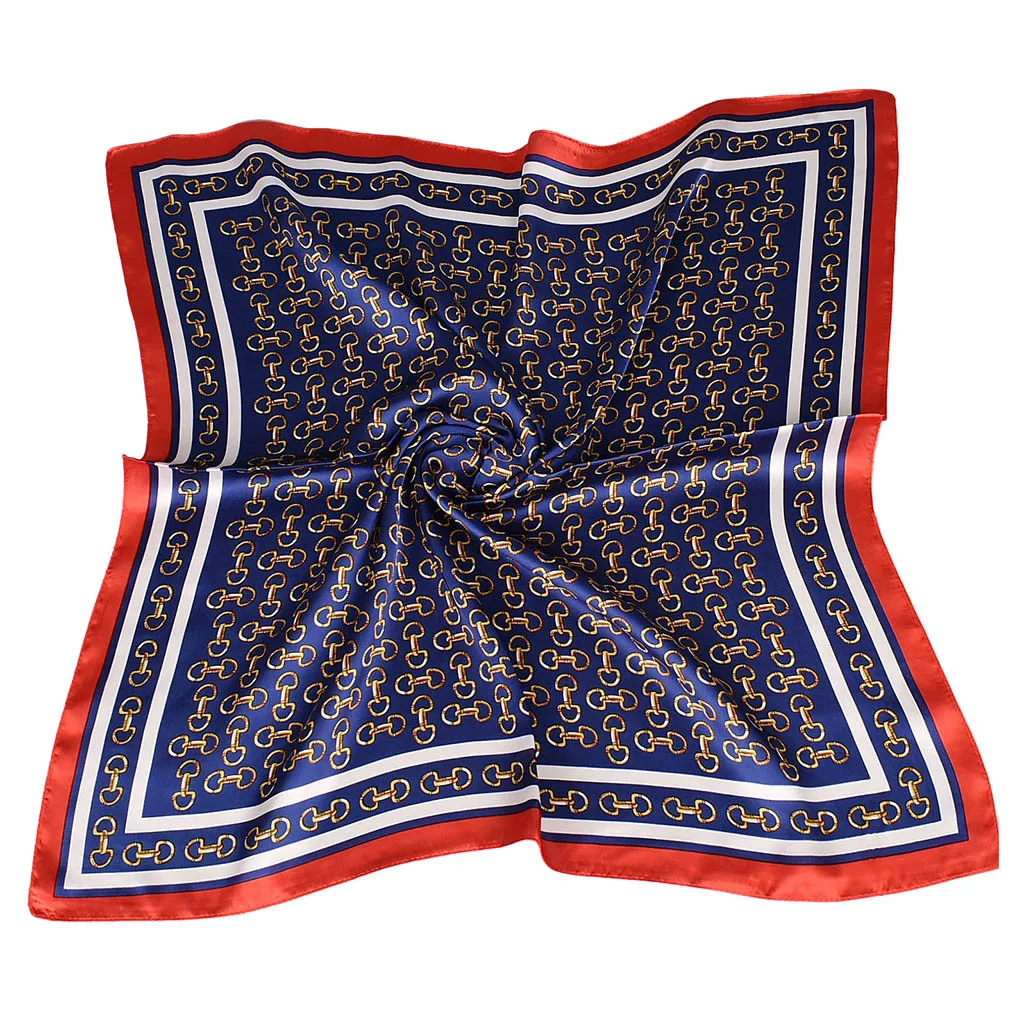 Fashion Women's printing Square Silk Scarf Head Scarf Neckerchief Headband Bandana Ladies Neck Wraps Neck Warmers
Fashion Women's printing Square Silk Scarf Head Scarf Neckerchief Headband Bandana Ladies Neck Wraps Neck Warmers