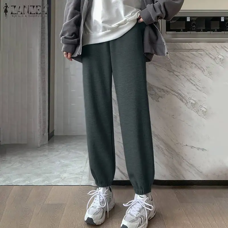 Oversized Women Wide Leg Pants 2022 Spring Summer Harajuku Elastic Waist Pants ZANZEA Casual Solid Pantalon Palazzo Loose Bottom
Oversized Women Wide Leg Pants 2022 Spring Summer Harajuku Elastic Waist Pants ZANZEA Casual Solid Pantalon Palazzo Loose Bottom