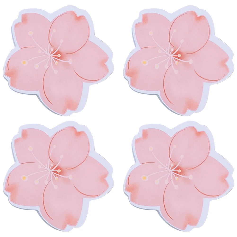 4PCS Creative Cherry Blossom Sticker Exquisite Message Notes Attractive Pattern Message Memo Pads for Home School Office ) 
4PCS Creative Cherry Blossom Sticker Exquisite Message Notes Attractive Pattern Message Memo Pads for Home School Office )