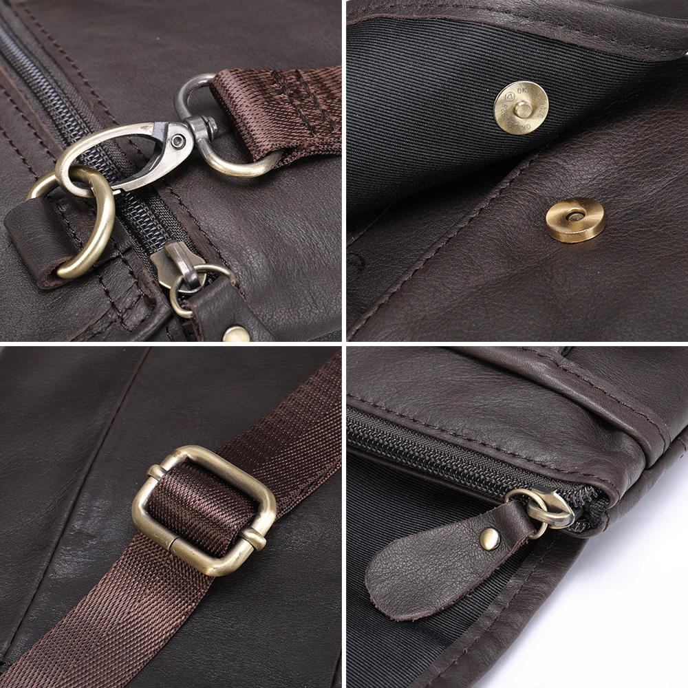 WESTAL Men's Shoulder Bags Genuine Leather Messenger Bag Man Small Crossbody Bags Natural Leather Bag Men's Crossbody Handbag
WESTAL Men's Shoulder Bags Genuine Leather Messenger Bag Man Small Crossbody Bags Natural Leather Bag Men's Crossbody Handbag