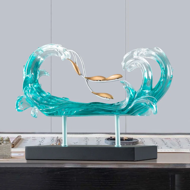 Chinese Riding Wind Waves Resin Furnishings Home Livingroom Desktop Accessories Crafts Store Club Bookcase Ornaments Decoration
Chinese Riding Wind Waves Resin Furnishings Home Livingroom Desktop Accessories Crafts Store Club Bookcase Ornaments Decoration