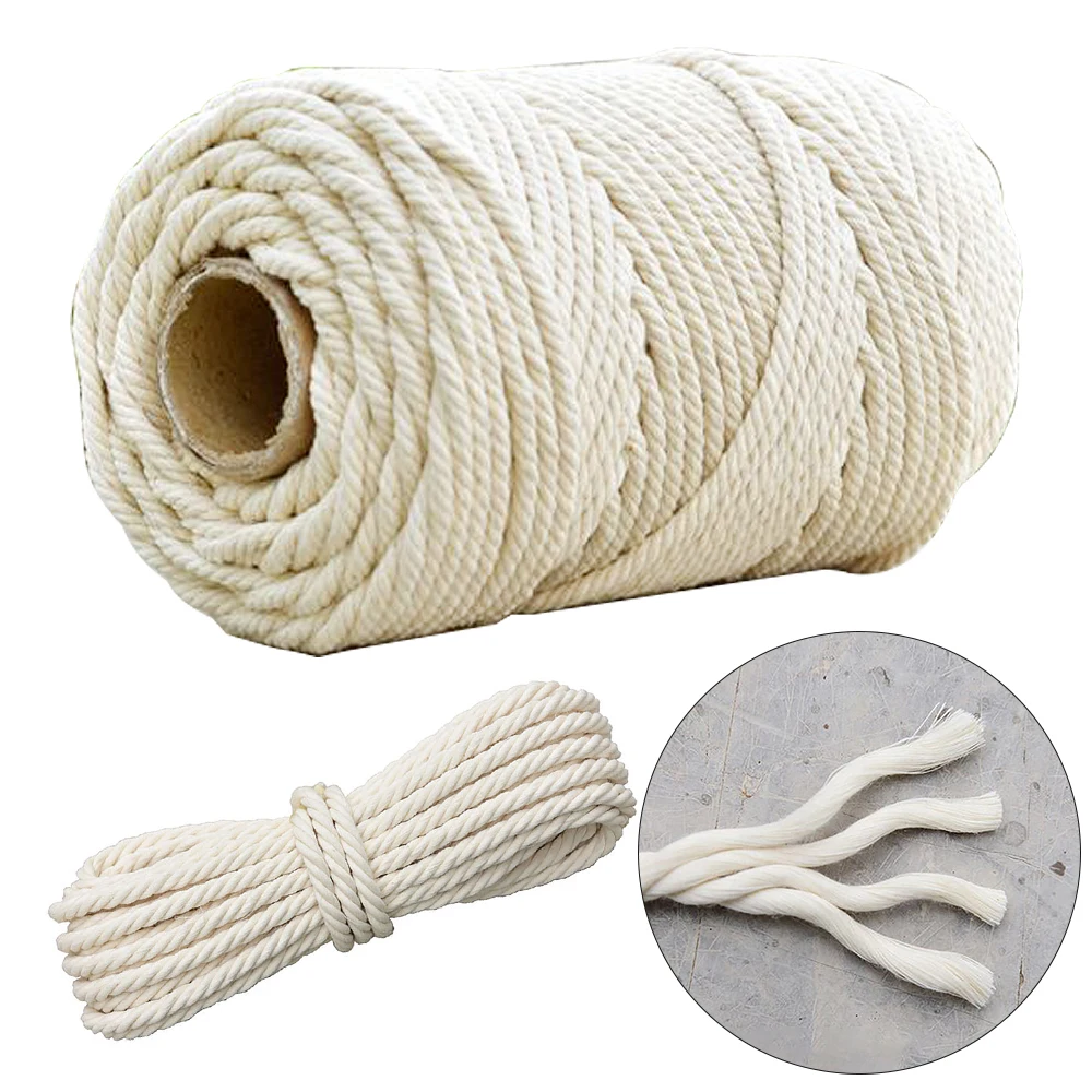 Tapestry Weaving Thread Craft Macrame String For Handmade DIY Handmade Tying Thread Cord Soft Cotton Cord Rope
Tapestry Weaving Thread Craft Macrame String For Handmade DIY Handmade Tying Thread Cord Soft Cotton Cord Rope