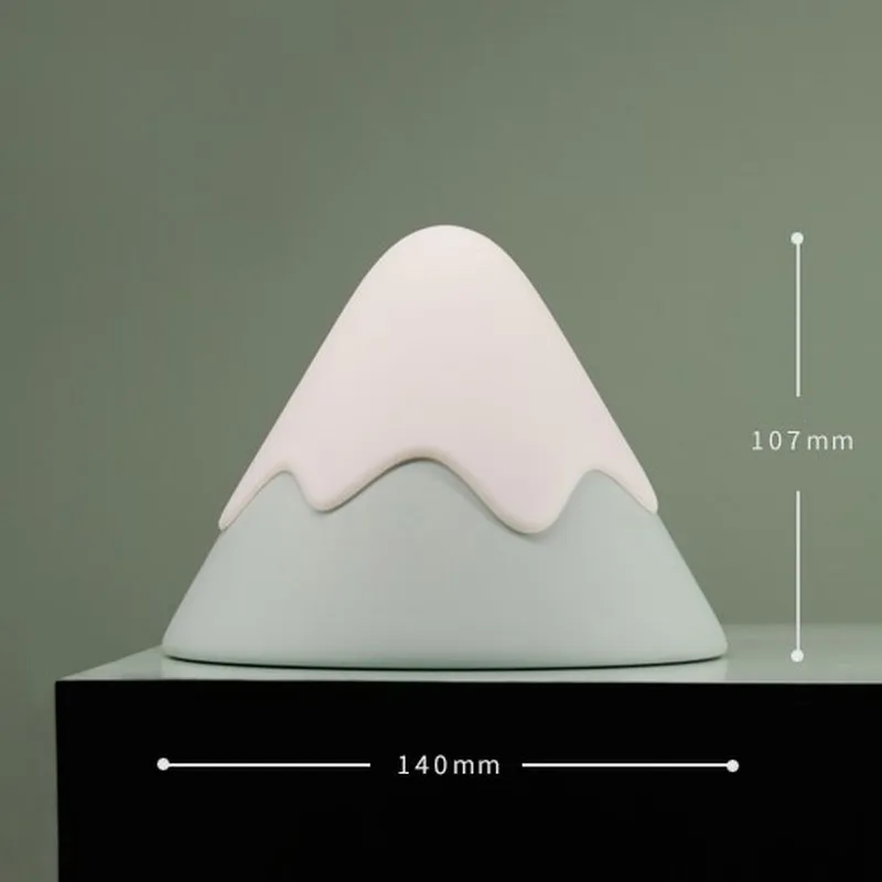 New Exotic Snow Mountain Voice Control Sensor USB Charging LED Night Light Christmas Decoration Children Bedroom Gift Night Lamp
New Exotic Snow Mountain Voice Control Sensor USB Charging LED Night Light Christmas Decoration Children Bedroom Gift Night Lamp