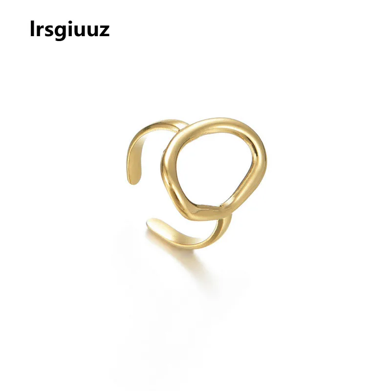 14k Gold Geometric C-shaped Opening Women's Ring Light Luxury Temperament Extremely Simple Wind Adjustable Stainless Steel Ring
14k Gold Geometric C-shaped Opening Women's Ring Light Luxury Temperament Extremely Simple Wind Adjustable Stainless Steel Ring