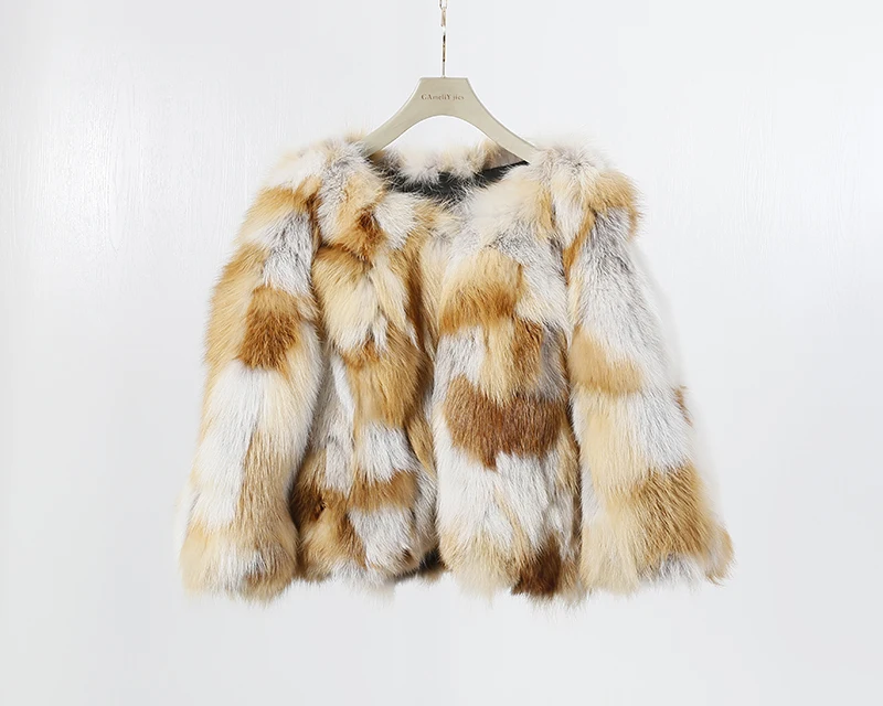 New women's genuine real natural red fox fur coat fashion jacket ladies warm winter outwear custom any size
New women's genuine real natural red fox fur coat fashion jacket ladies warm winter outwear custom any size
