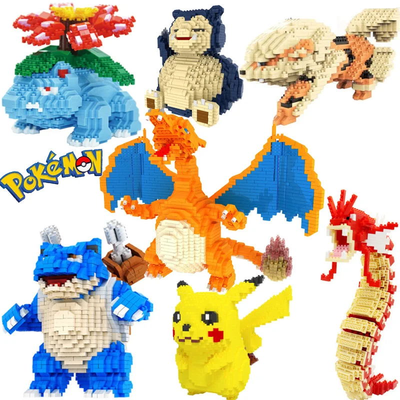 Pokemon series fire breathing dragon Pikachu cartoon character diamond small building blocks puzzle assembled children toy gift
Pokemon series fire breathing dragon Pikachu cartoon character diamond small building blocks puzzle assembled children toy gift
