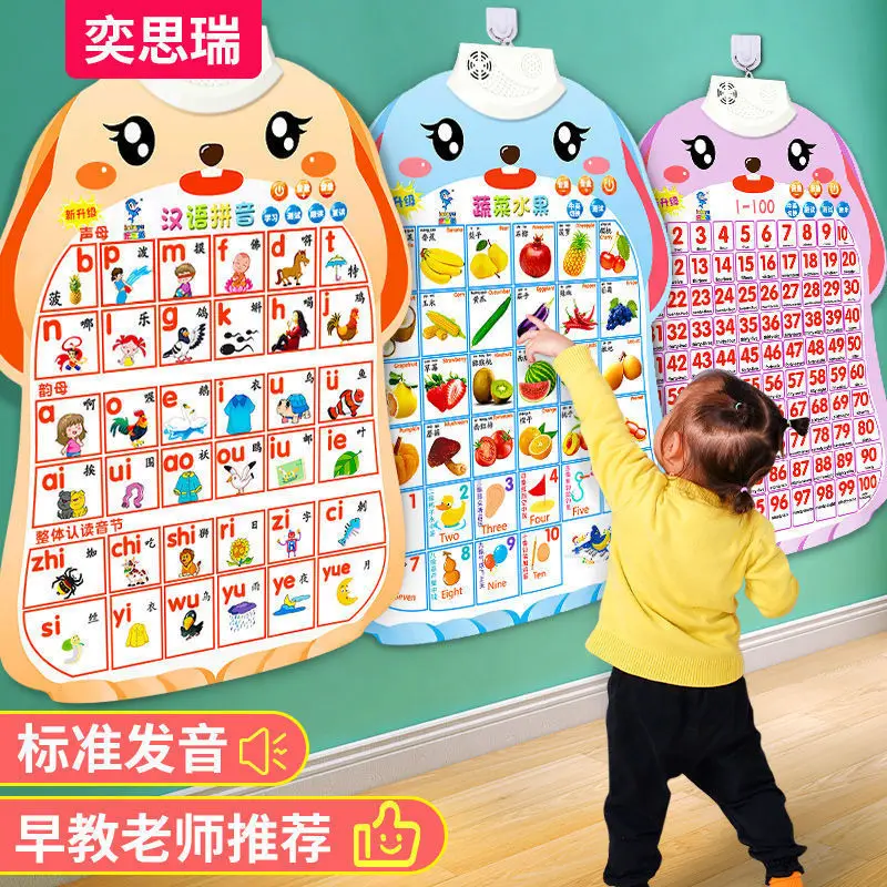Educational Toys Cognitive Enlightenment Early Education Spoken Children See Picture Literacy Wall Sticker Learning Chinese
Educational Toys Cognitive Enlightenment Early Education Spoken Children See Picture Literacy Wall Sticker Learning Chinese