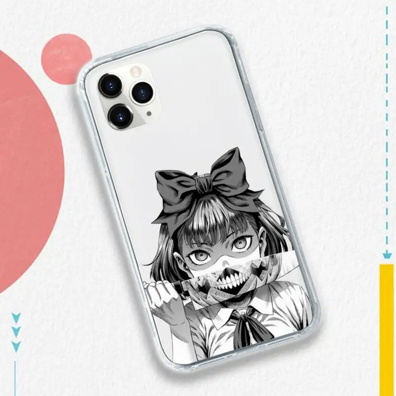 Junji Ito Tees Horror Anime Phone Case Transparent soft For iphone 5 5s 5c se 6 6s 7 8 11 12 plus mini x xs xr pro max
Junji Ito Tees Horror Anime Phone Case Transparent soft For iphone 5 5s 5c se 6 6s 7 8 11 12 plus mini x xs xr pro max