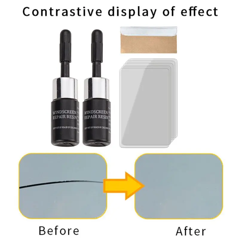 Glass Nano Repair Fluid Kit for Cracked Car Windshield Repair Glue Fix Auto Glass
Glass Nano Repair Fluid Kit for Cracked Car Windshield Repair Glue Fix Auto Glass