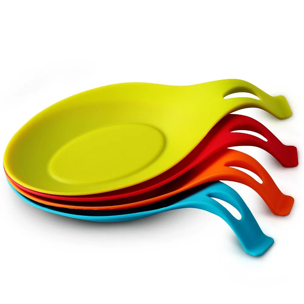 4PCS Kitchen Silicone Spoon Rest Kitchen Heat Resistant Silicone Spoon Rest Utensil Spatula Holder Kitchen Tool
4PCS Kitchen Silicone Spoon Rest Kitchen Heat Resistant Silicone Spoon Rest Utensil Spatula Holder Kitchen Tool
